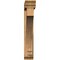 Ekena Millwork Imperial Traditional Rough Sawn Bracket w/ Offset Brace, Western Red Cedar, 6"W x 36"D x 36"H BKT0604X36X36IMP01RWR - alternate 2